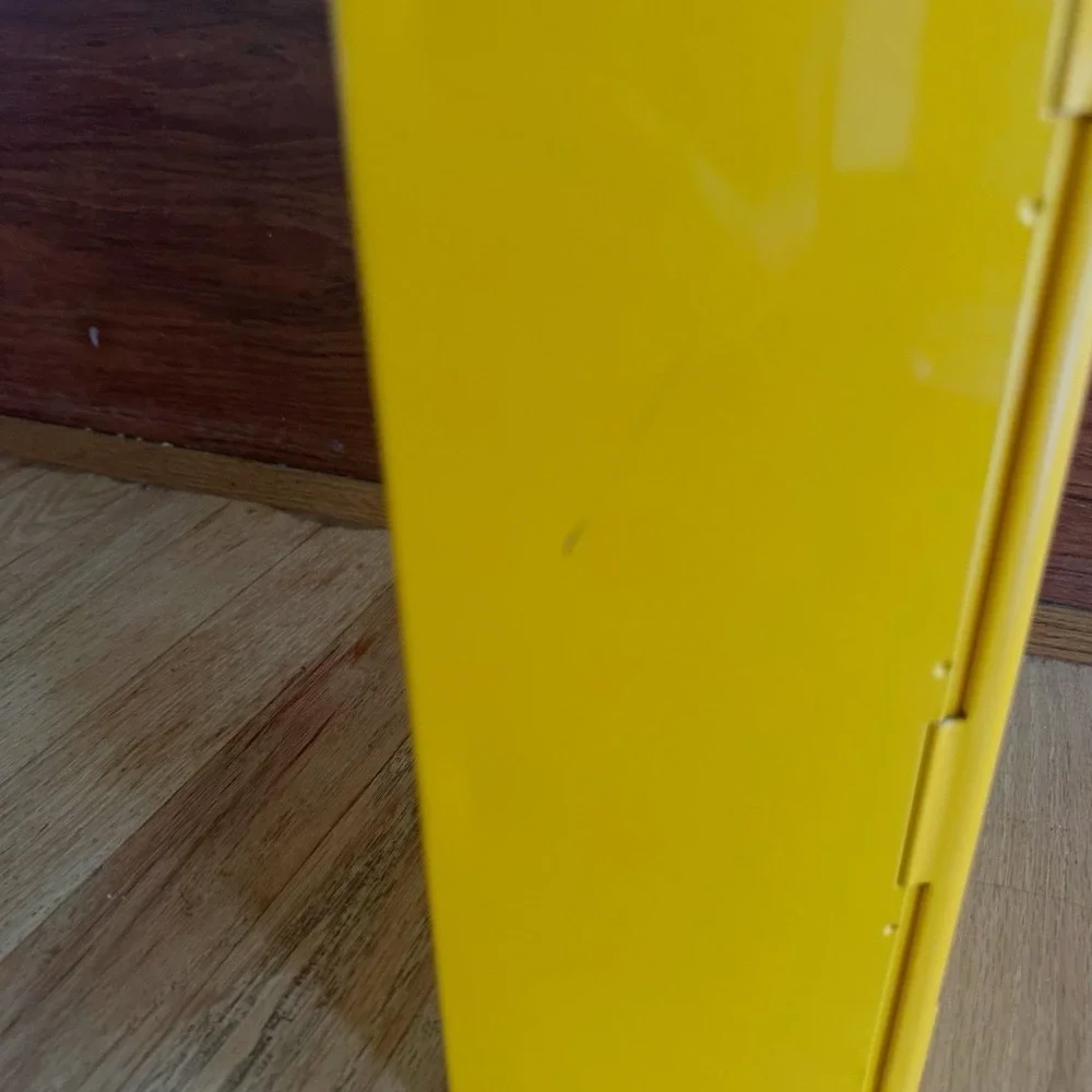 Veuve Clicquot Smeg Champagne Bottle Cooler Yellow Orange Fridge Case NO BOTTLE